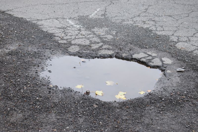 Asphalt Pothole Filling