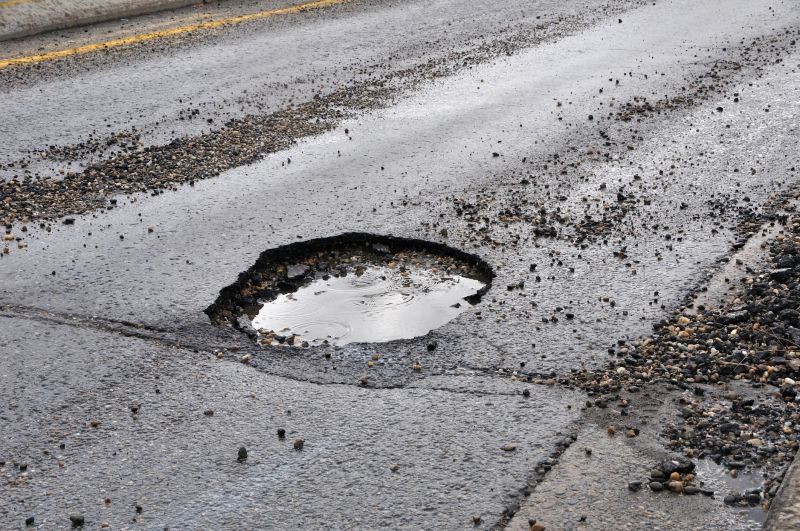 Commercial Pothole Repair detail